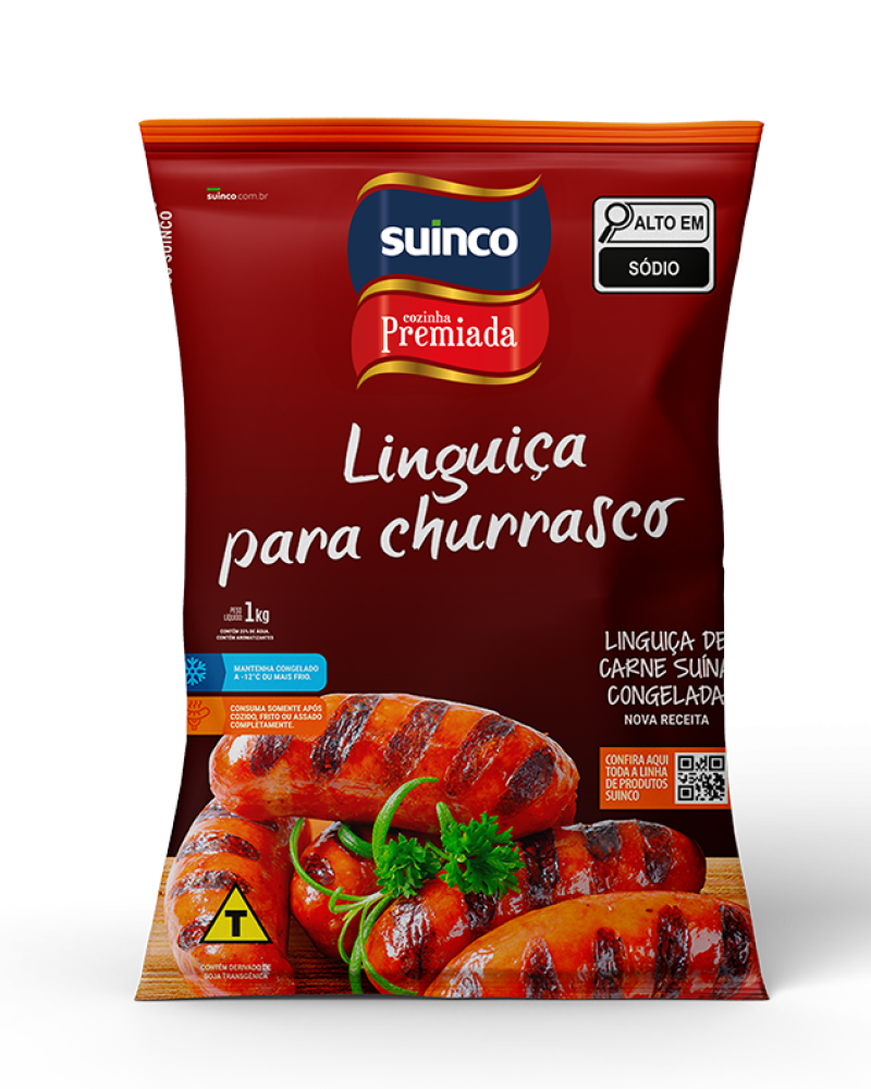 LINGUIÇA PARA CHURRASCO CONGELADA 1kg