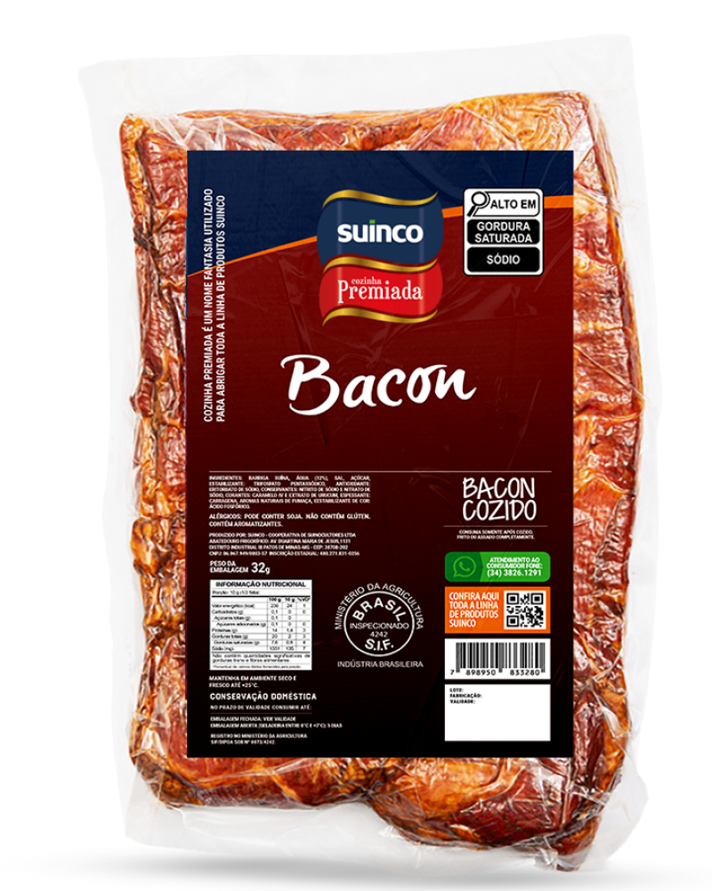 BACON EM MANTA