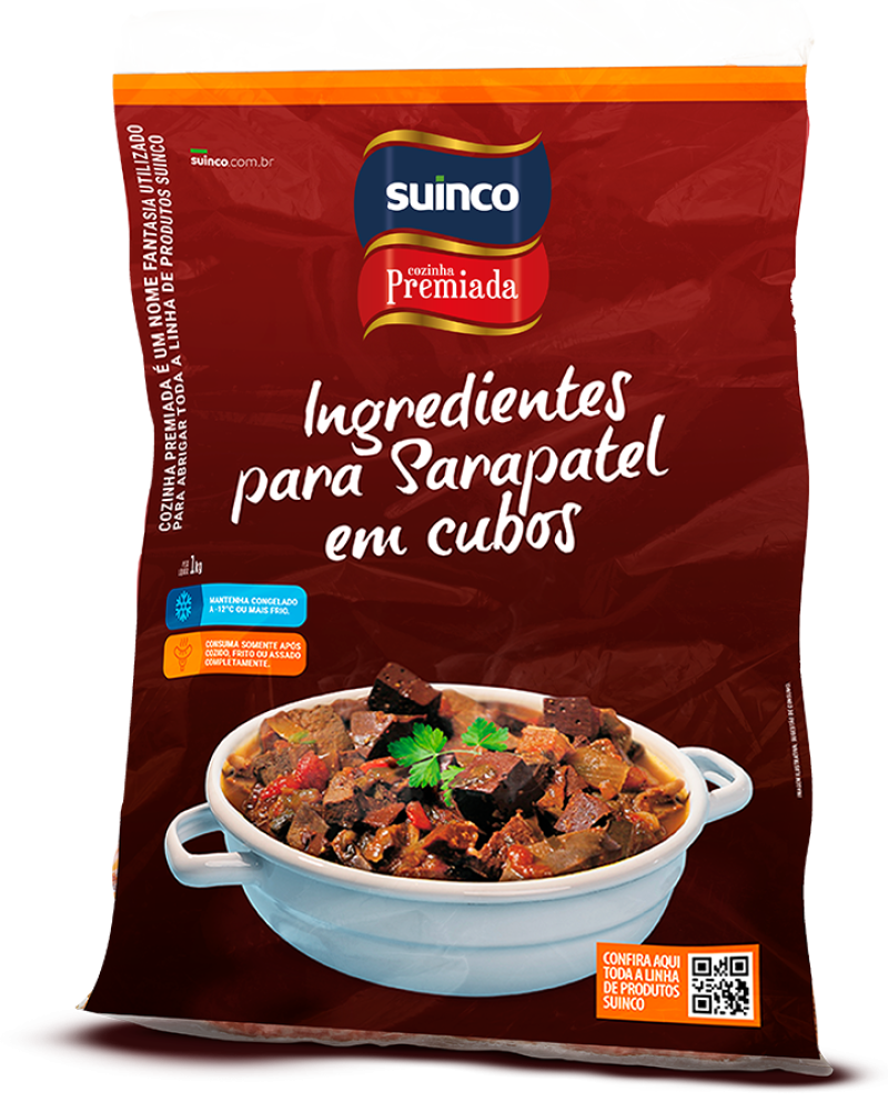 INGREDIENTES PARA SARAPATEL EM CUBOS