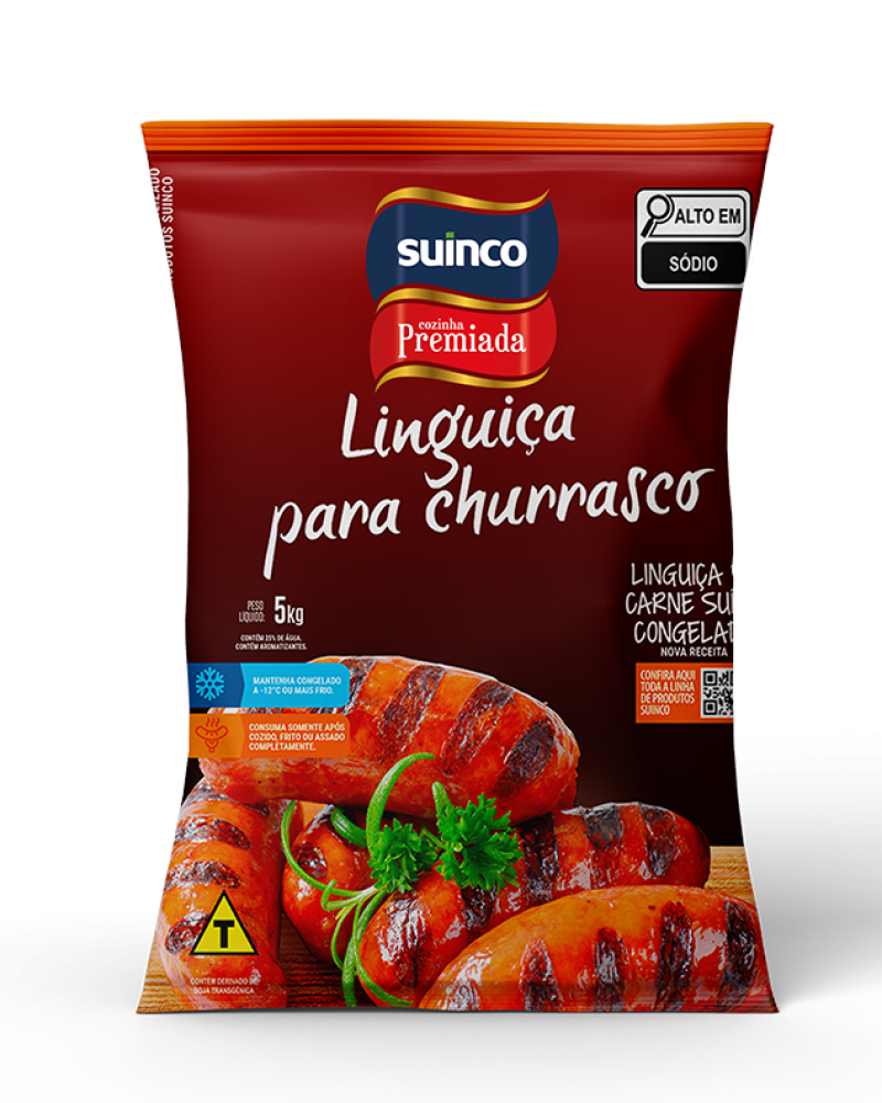 LINGUIÇA PARA CHURRASCO CONGELADA 5KG