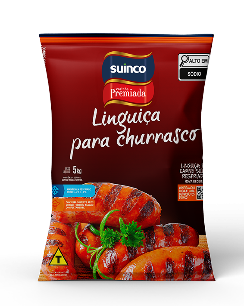LINGUIÇA PARA CHURRASCO RESFRIADA 5KG