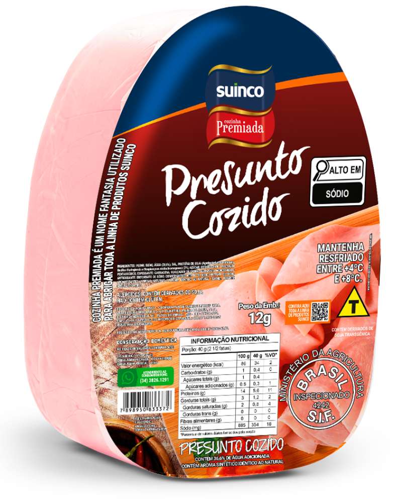 PRESUNTO COZIDO OVAL