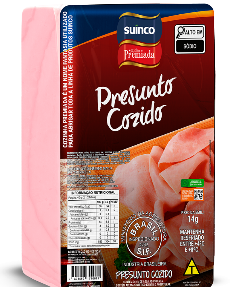 PRESUNTO COZIDO RETANGULAR