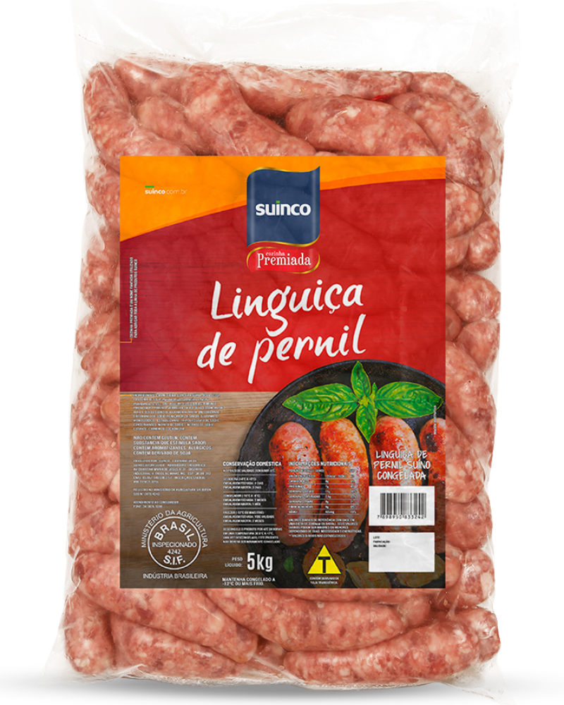 FROZEN PORK LEG SAUSAGE 5KG Suinco