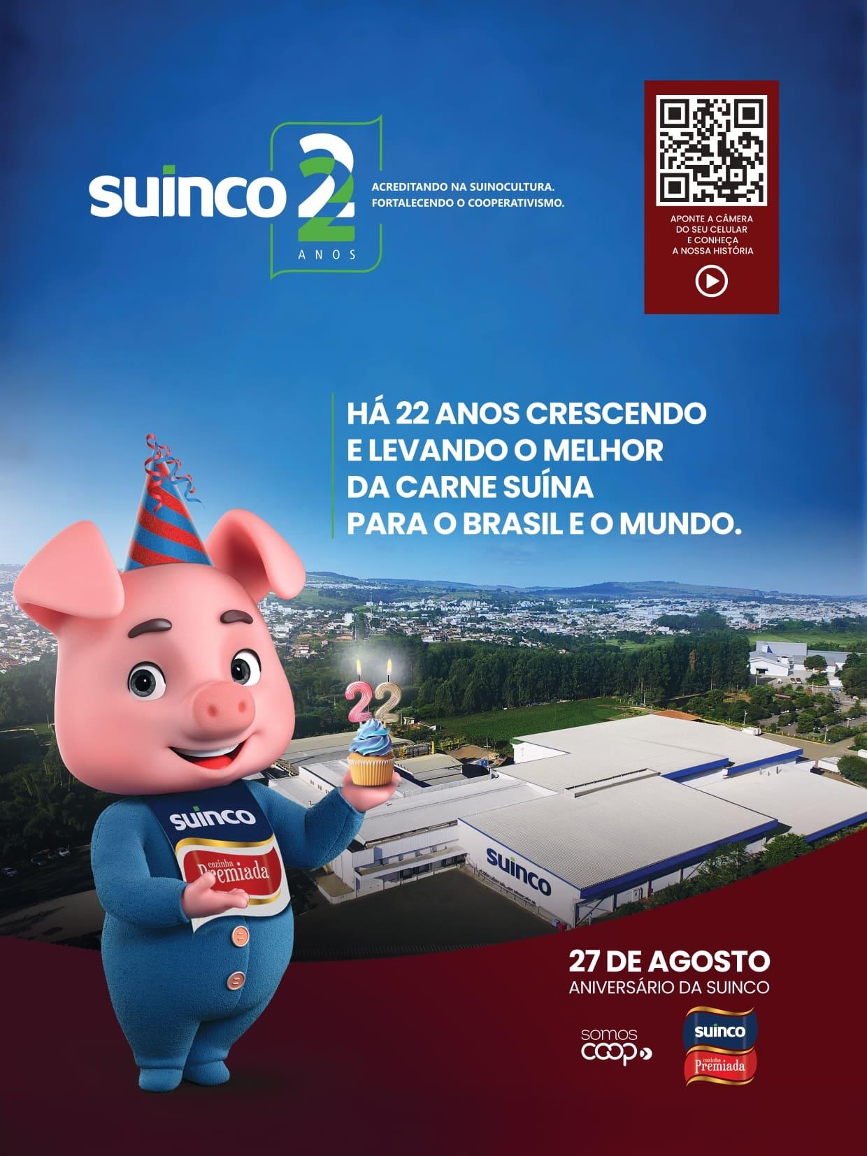 Suinco celebra 22 anos de história com um dia de cinema e emoção.